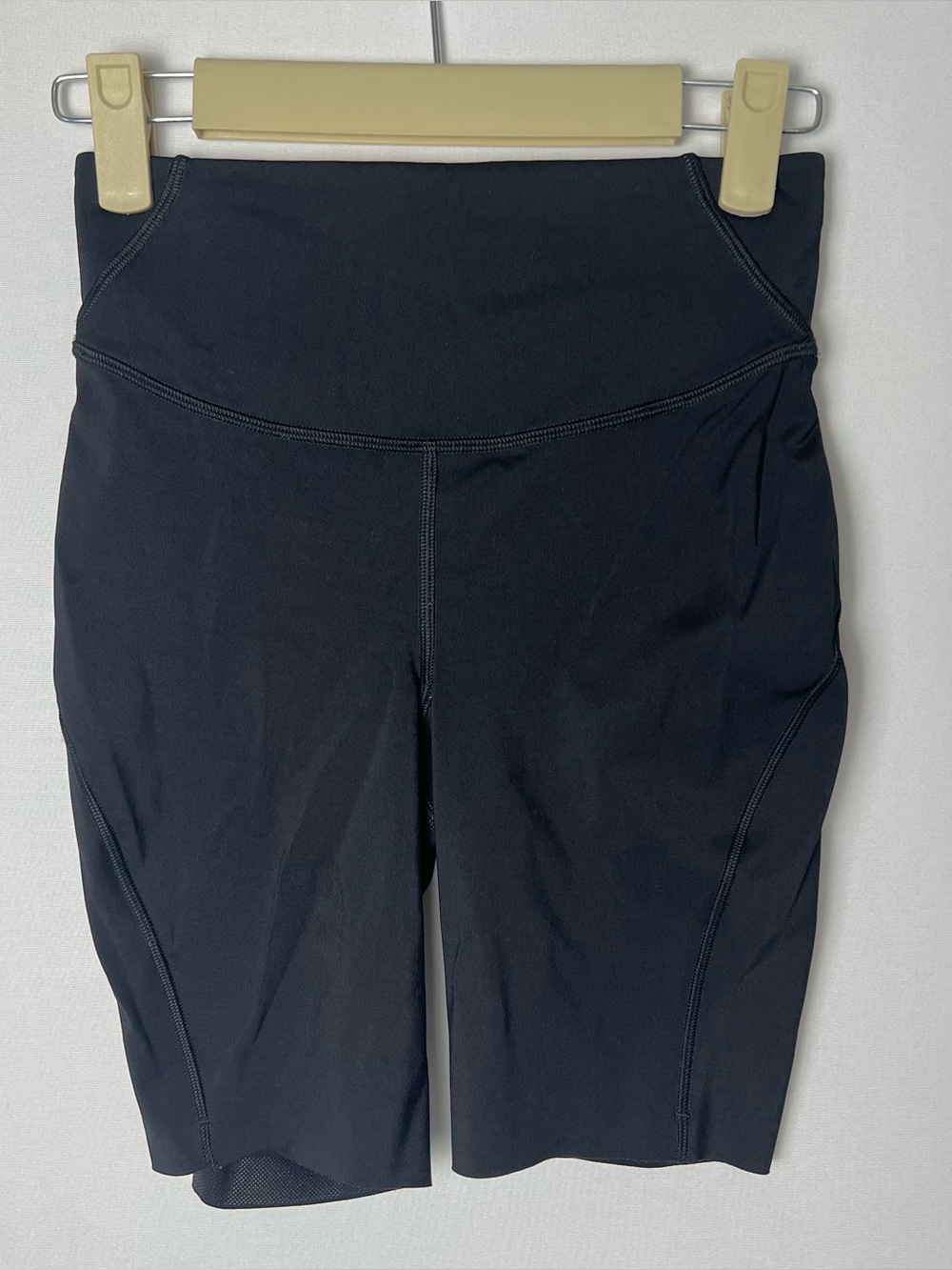 Lululemon Base Pace High Rise 8” Running Bike Athletic Shorts Black Size 4